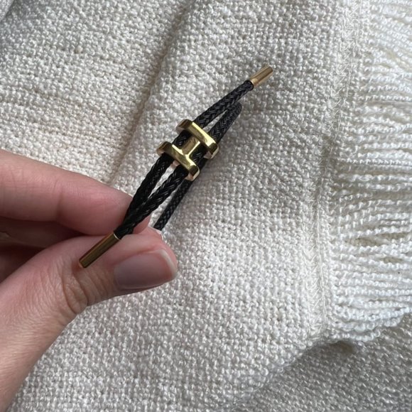 Neiman Marcus Adjustable H Rope Bracelet - Picture 3 of 7